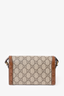 Gucci Brown GG Canvas Horsebit 1955 Mini Bag