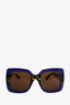 Gucci Colorblock Square Framed Sunglasses