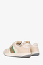 Gucci Cream Leather 'Screener' Sneaker Size 39.5