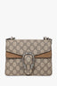 Gucci GG Supreme/Brown Suede Mini 'Dionysus' Bag