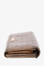 Gucci Gold 'GG' Bifold Wallet with Wristlet