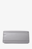 Gucci Grey Leather Small Nymphaea Bamboo Top Handle Bag