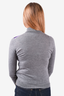 Gucci Grey/Purple Cashmere Turtleneck Sweater Size S