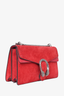 Gucci Red Suede Medium Dionysus Shoulder Bag