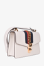 Gucci White Leather Small Sylvie Bag