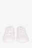 Gucci White Leather Sneaker Size 39.5 Mens