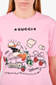 Gucci X Disney Pink Cotton 'Donald' T-Shirt Size S