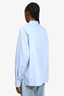 Gucci x Adidas Blue/White Striped Long Sleeve Shirt Size 16