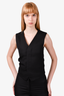 Haider Ackermann Black Wool Vest Est. Size XS
