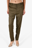 Haider Ackermann Dark Green Trousers Estimated Size 36