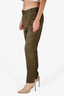 Haider Ackermann Dark Green Trousers Estimated Size 36