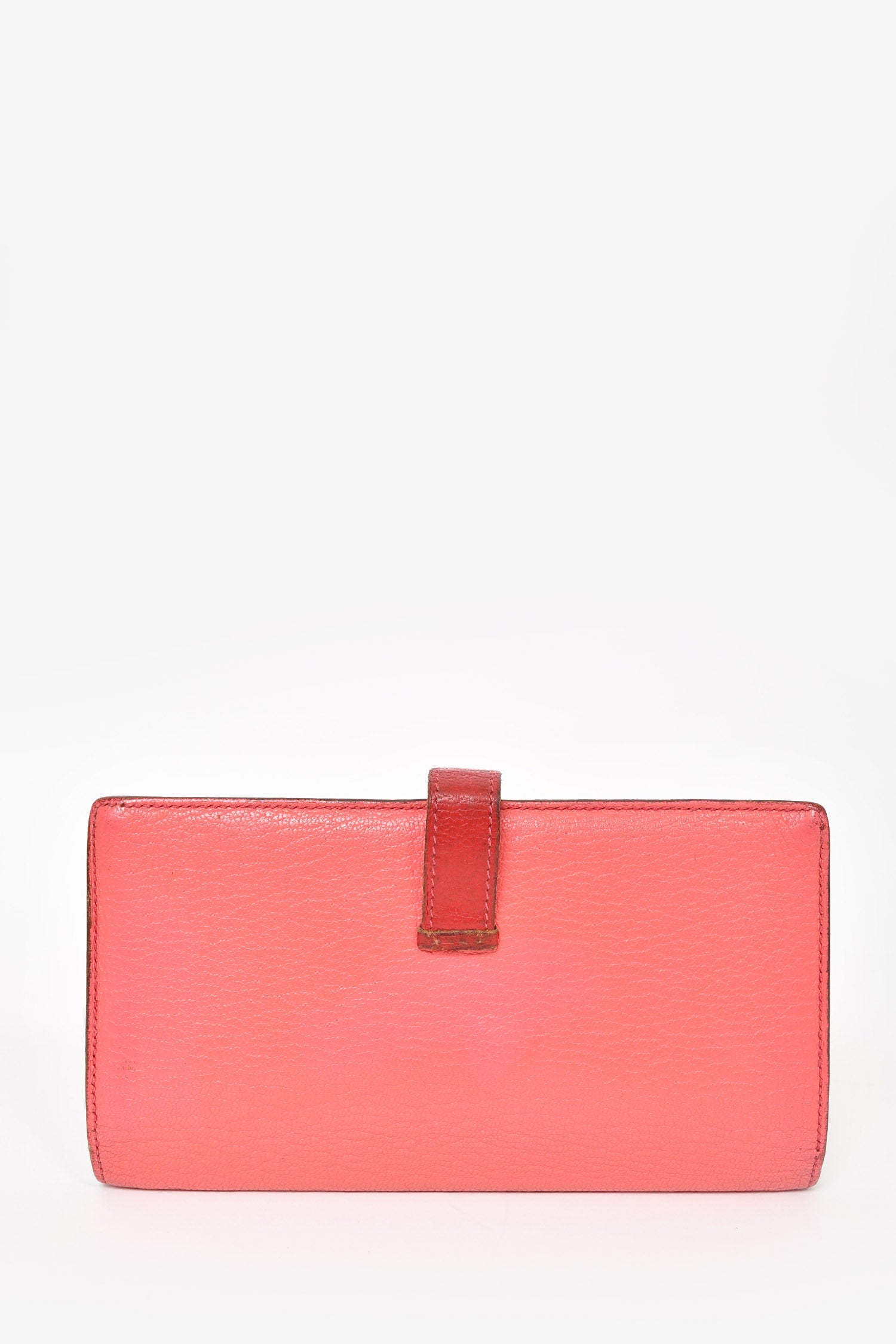 Hermes pink wallet sales