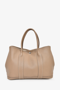 Hermes Taupe Leather Negonda Garden Party 36 – Mine & Yours