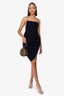 Jacquemus Navy La Riviera Strappy Mini Dress Size 40