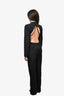 Jacquemus Black Jumpsuit with Cut-Out Back Size 36