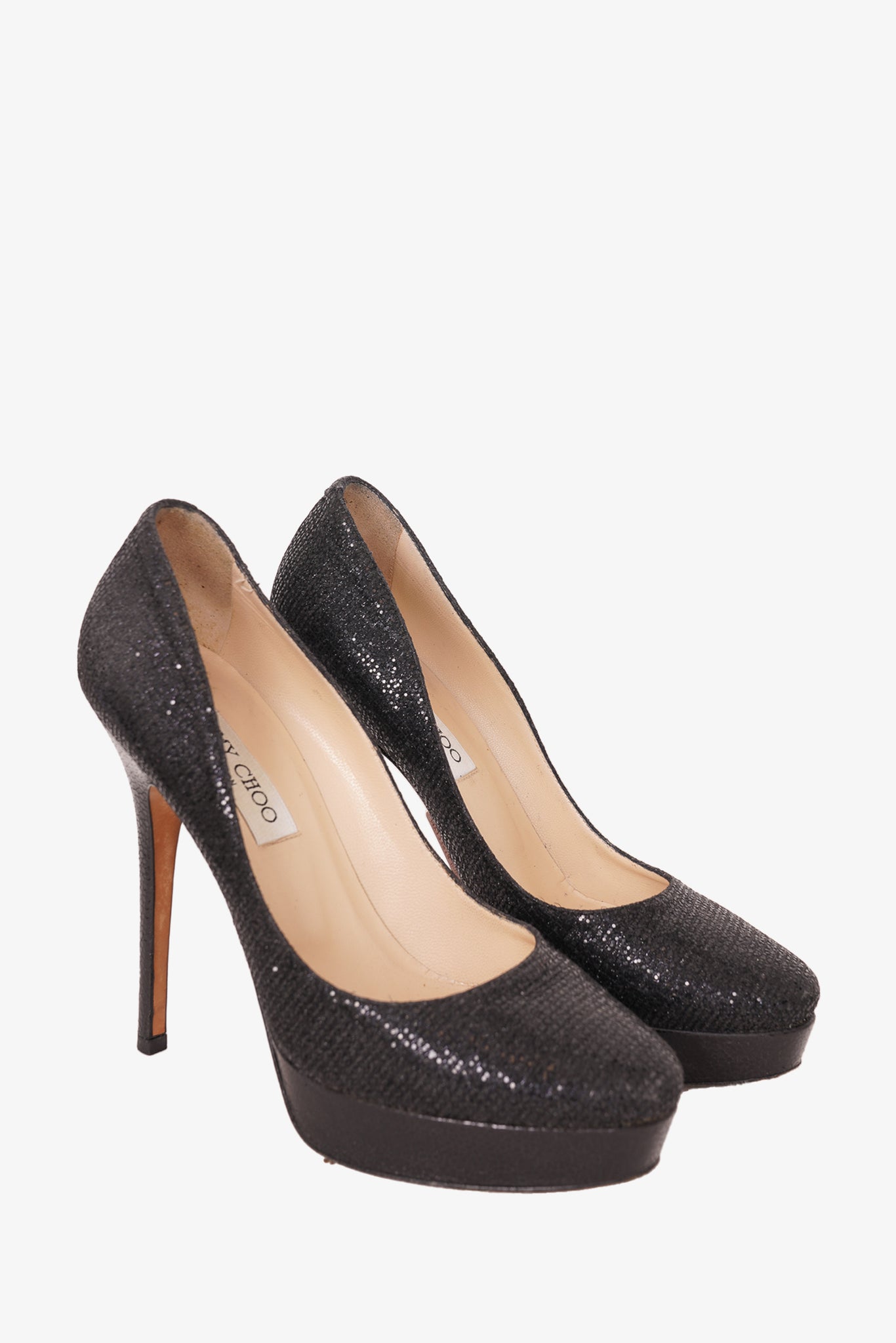 Sequin on sale platform heels