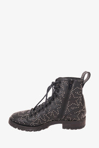 Jimmy choo lace hot sale up boots