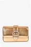 Jimmy Choo Gold Snake Embossed 'Chéri' Crossbody Bag