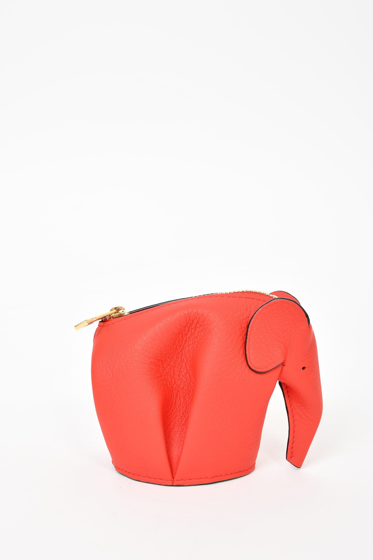 Loewe Red Leather Elephant Coin Purse – Mine & Yours