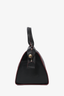 Longchamp Black Leather Pilage Tote