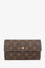 Louis Vuitton 1997 Brown Monogram Sarah Wallet