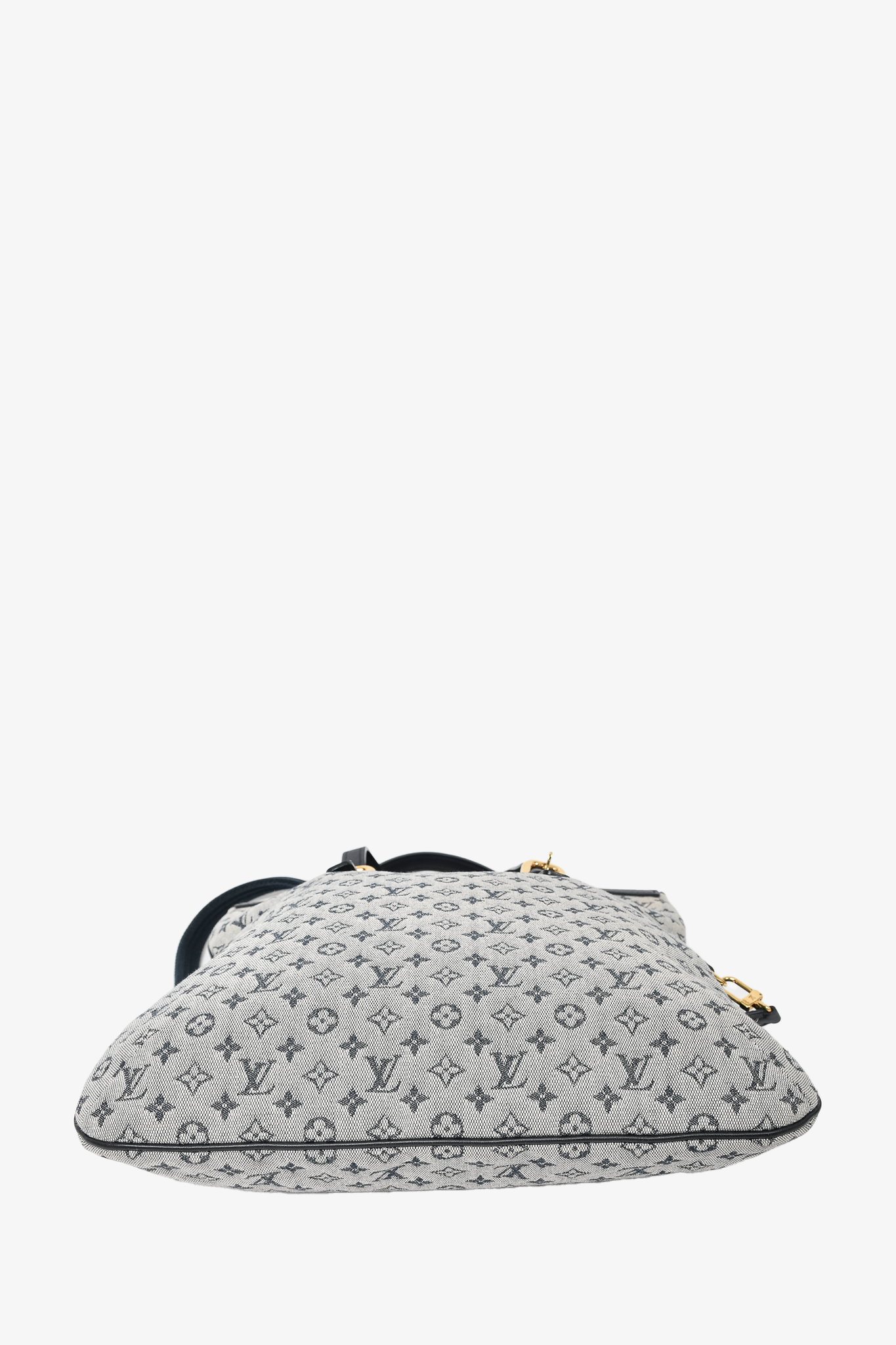 Louis Vuitton 2001 Grey/Black Monogram Canvas Tote w/ Strap – Lux