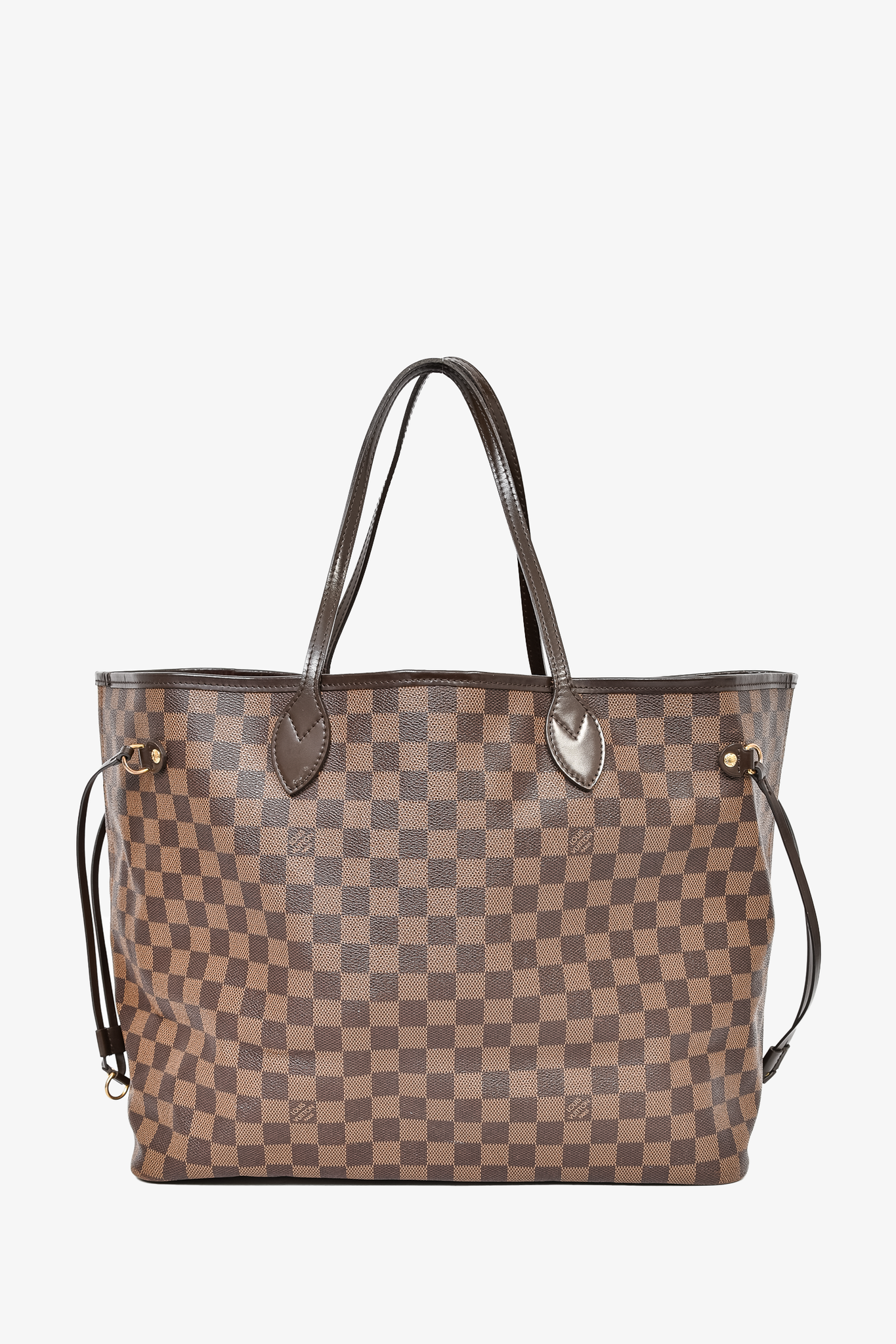 Louis Vuitton 2014 Damier Ebene Neverfull Pouch GM – Mine & Yours