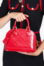 Louis Vuitton 2014 Red Vernis Leather Alma BB With Strap