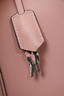 Louis Vuitton 2015 Pink Leather 'Lockit' MM Top Handle with Strap