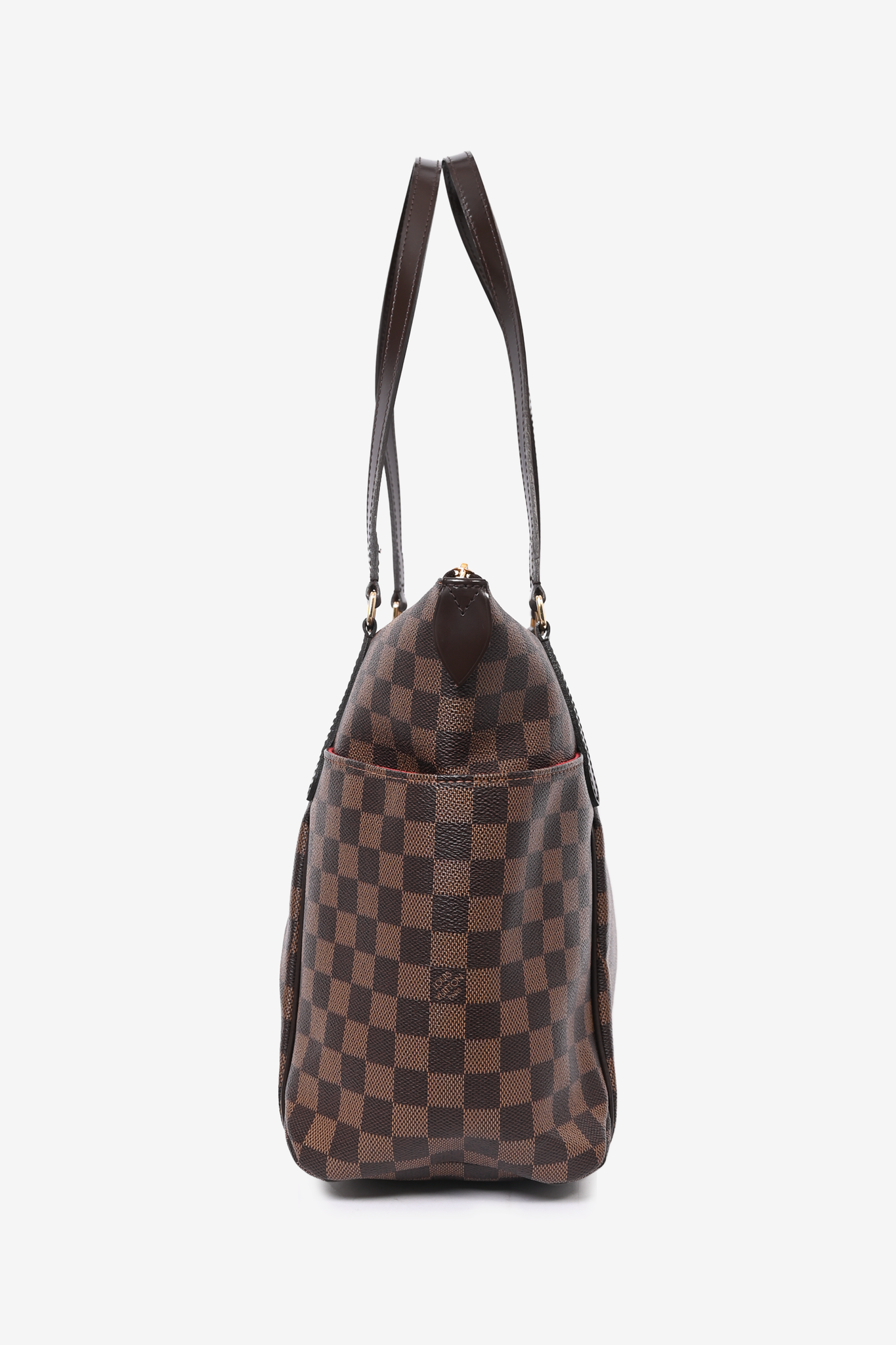 LOUIS VUITTON DAMIER EBENE TOTALLY MM (2016) SHOULDER BAG