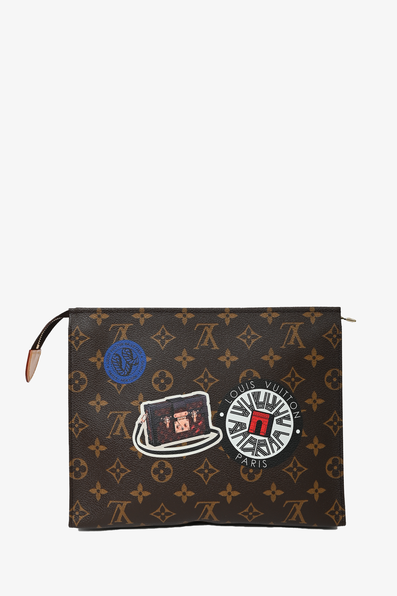 Authentic Louis Vuitton World Tour Monogram Toiletry 26 with