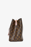 Louis Vuitton 2017 Brown/Pink Leather Monogram MM 'Néonoé'