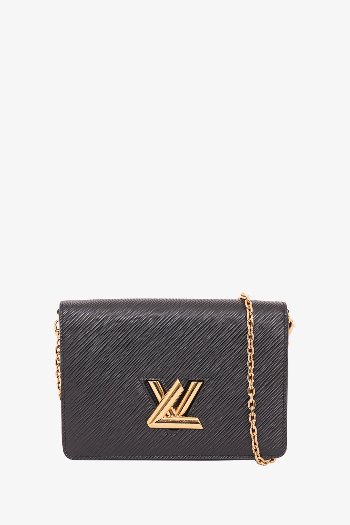 Shop Louis Vuitton EPI Twist belt chain wallet (M68750) by Bellaris
