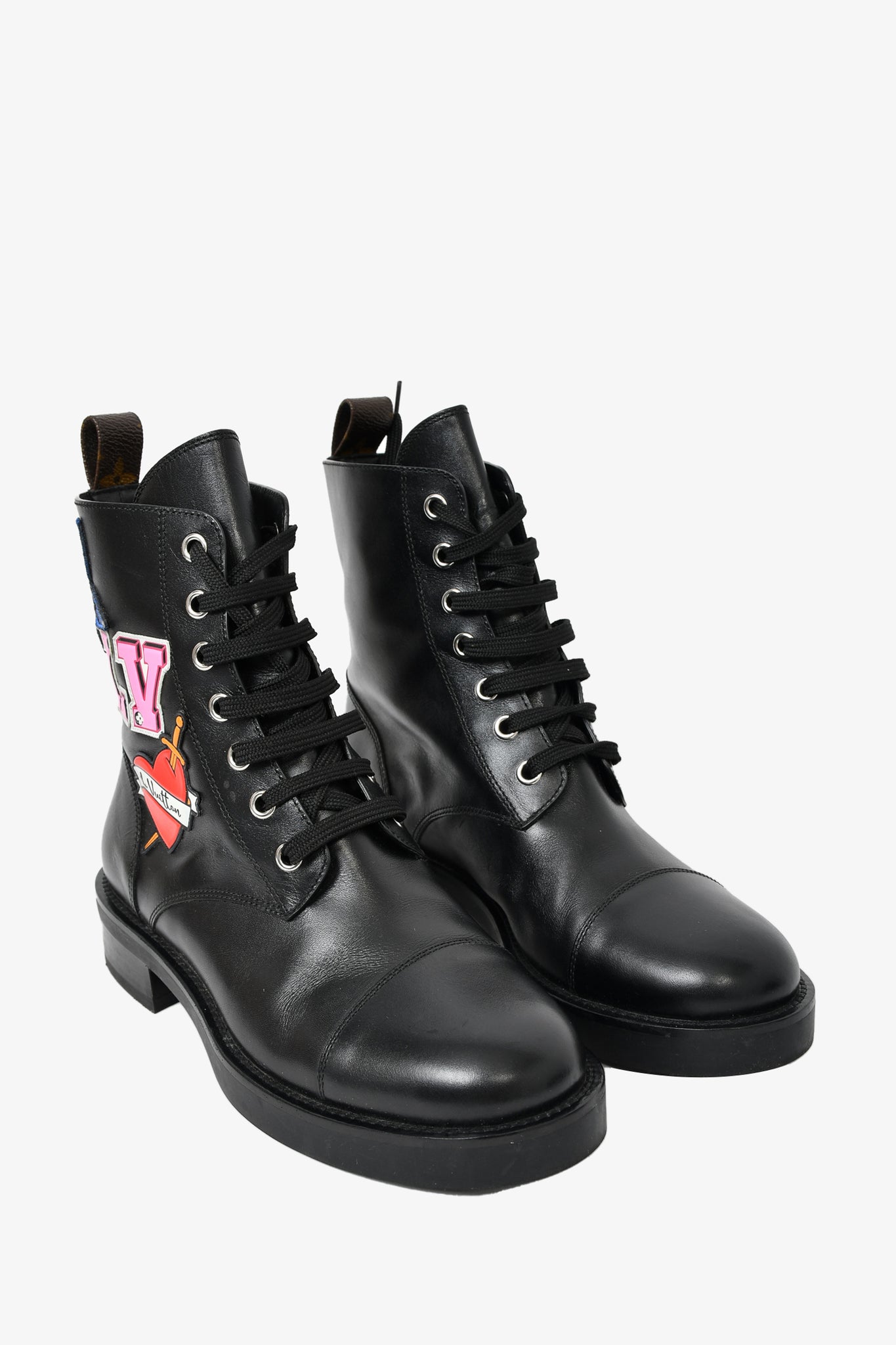 Louis deals combat boots