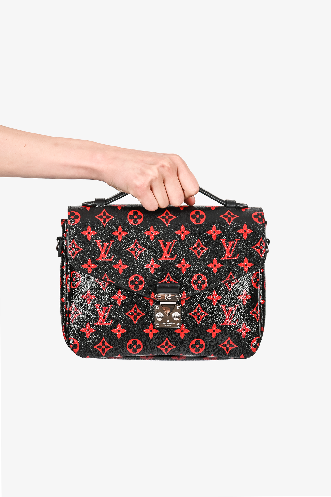 Louis Vuitton Alma Handbag Limited Edition Monogram Infrarouge PM
