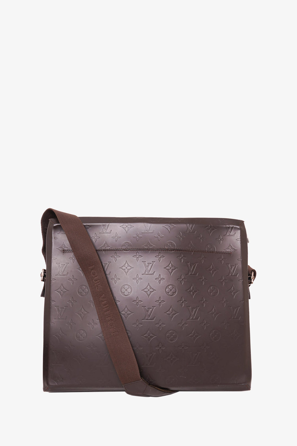 Louis Vuitton Brown Monogram Glace Fonzie Messenger Bag – Mine & Yours
