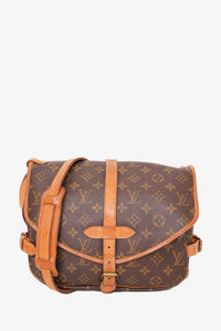 Brown Louis Vuitton Monogram e Crossbody Bag