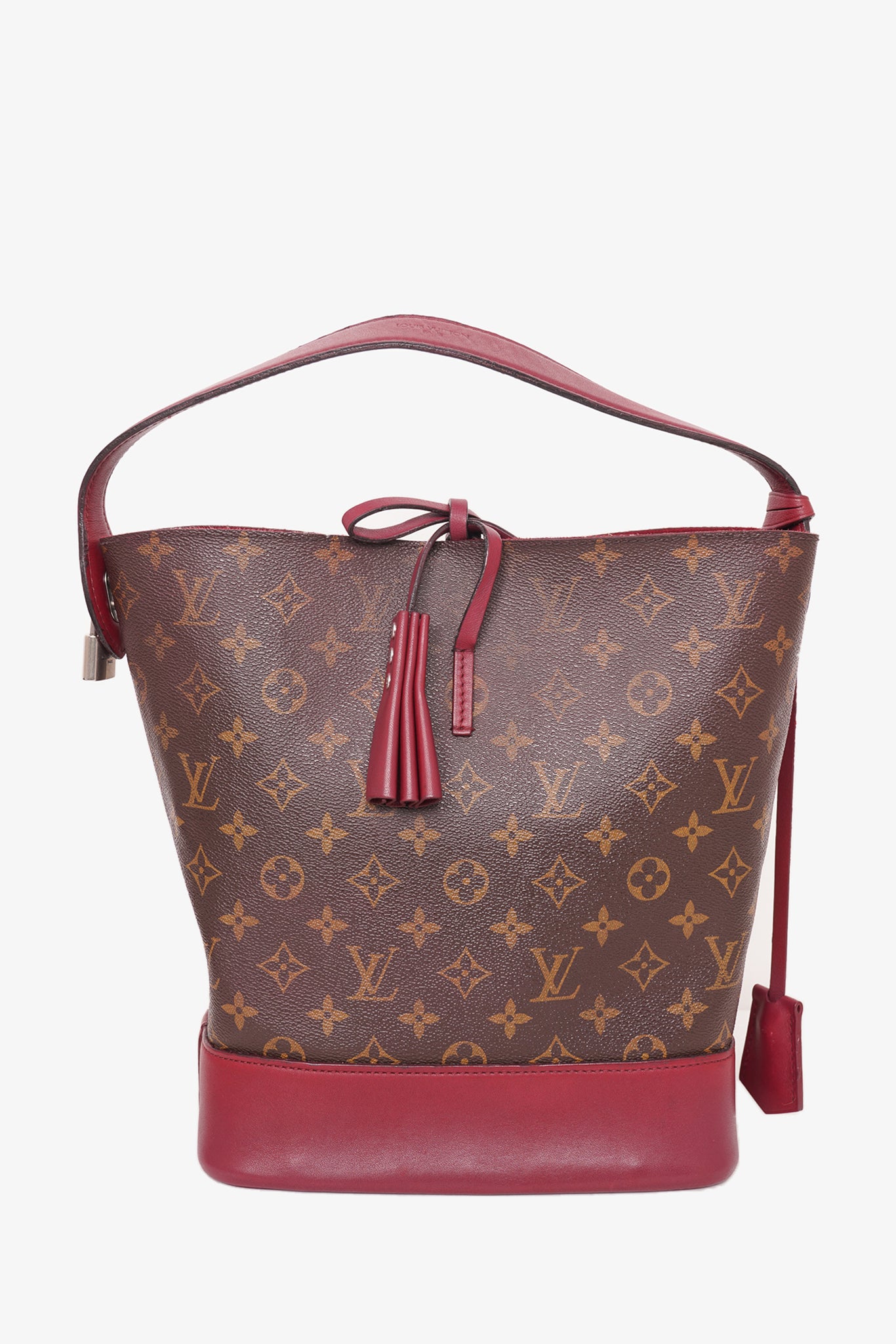 Brown Louis Vuitton Monogram Bucket GM