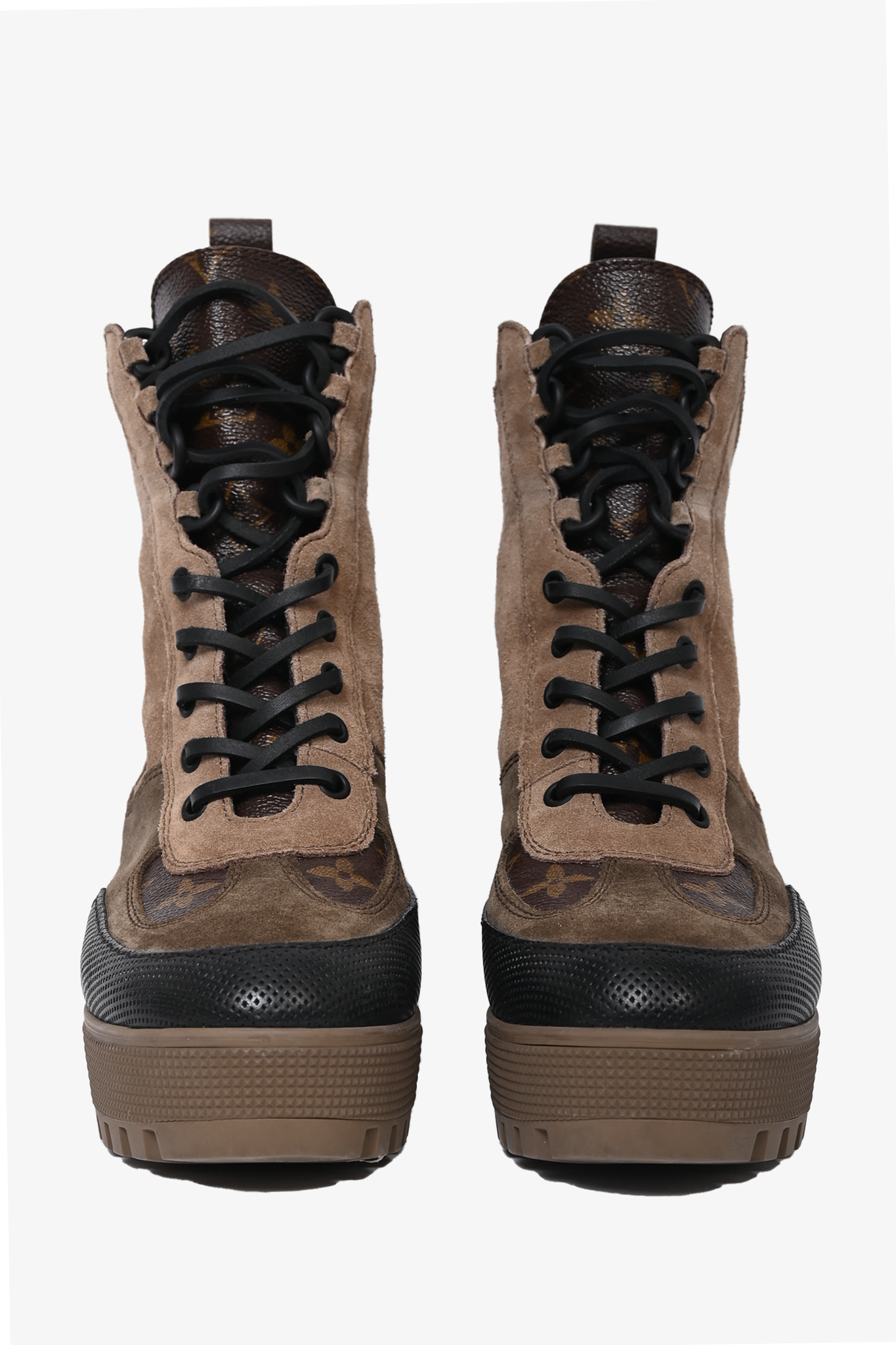 Louis vuitton store desert combat boots