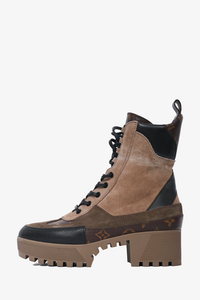 Louis vuitton hot sale boots combat