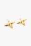 Louis Vuitton Gold Plated Louisette Earrings