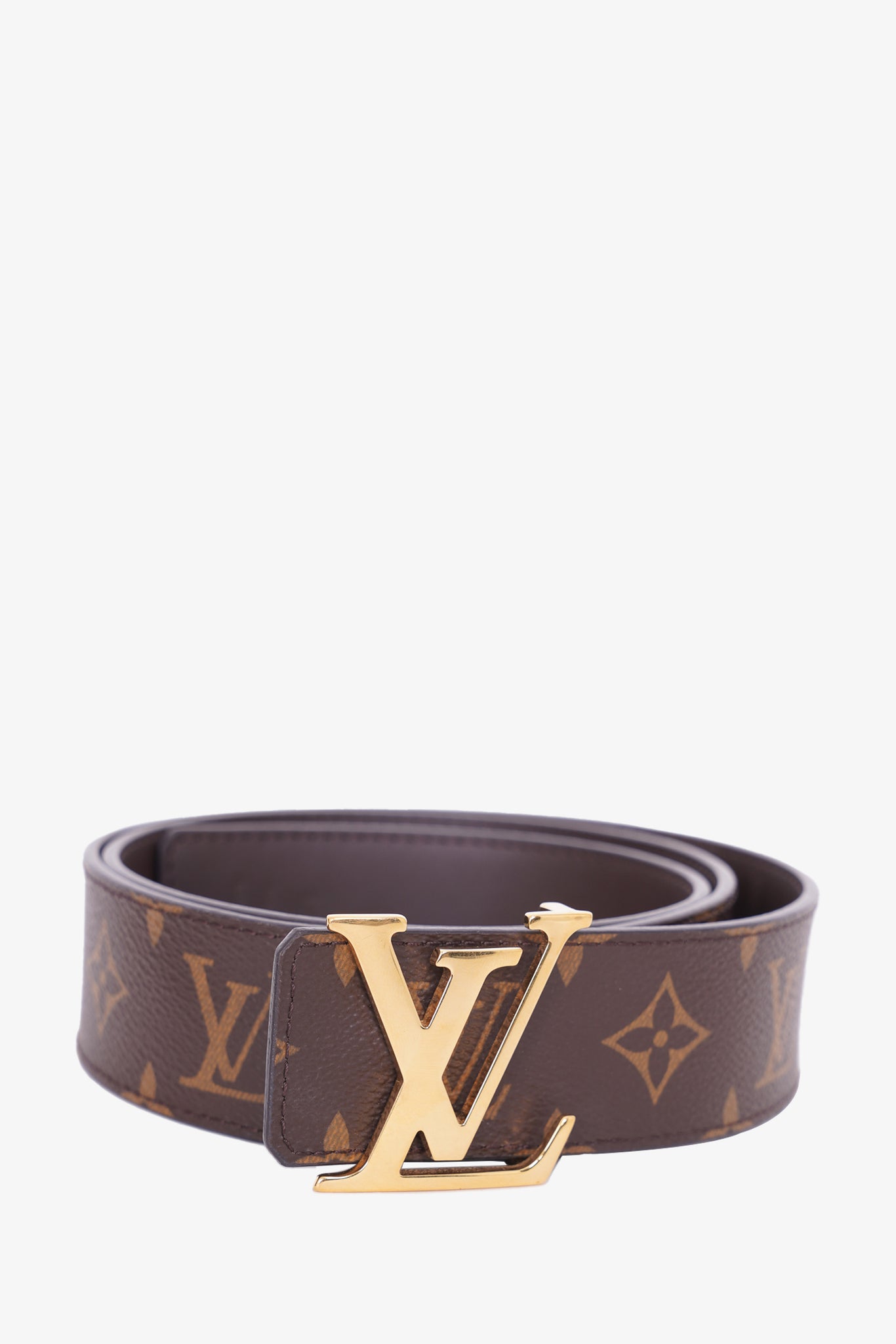 Louis Vuitton 2014 Leather Belt Xs