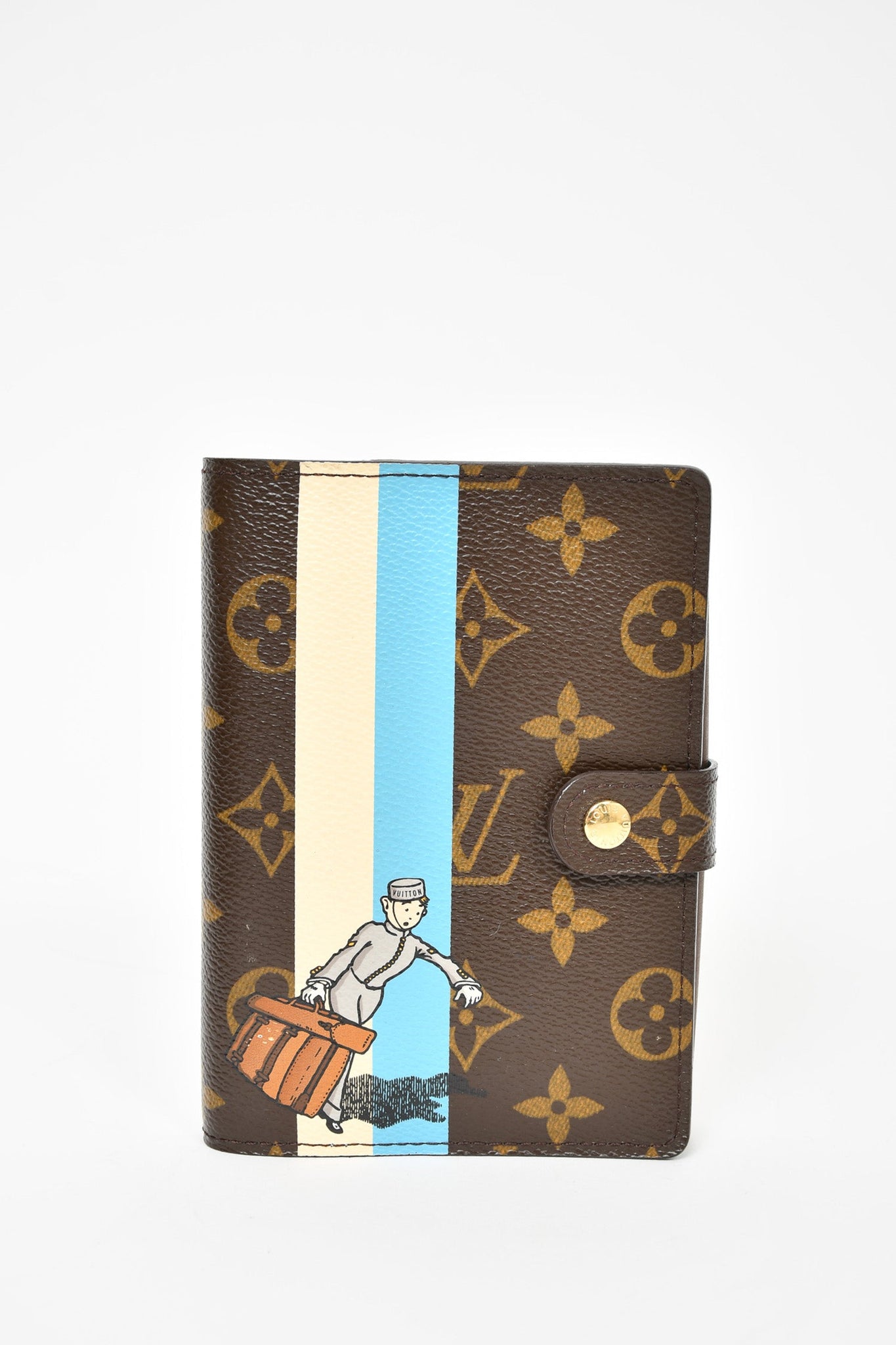 Louis Vuitton Damier Graffiti Wallet & Passport Cover Holder