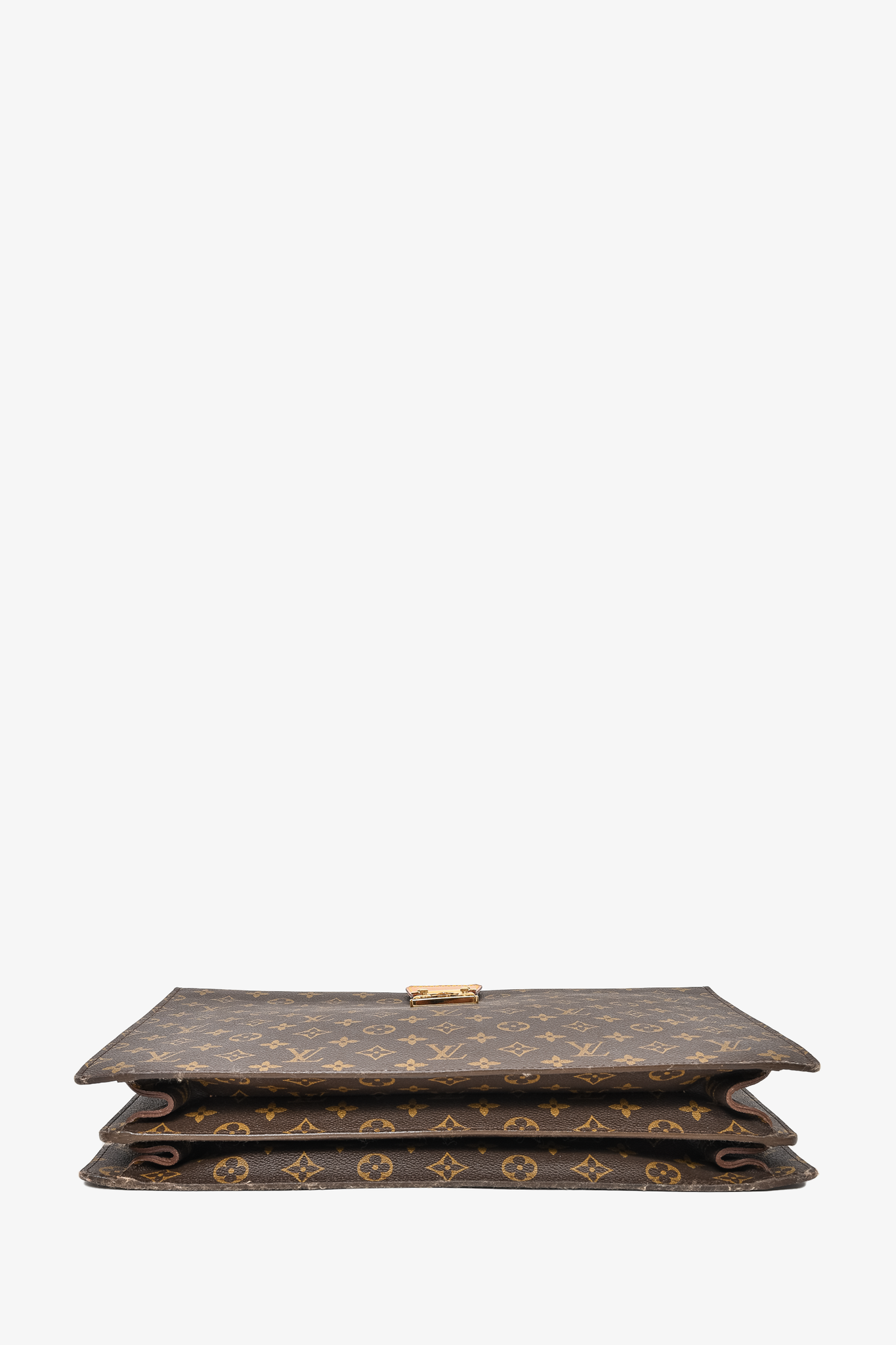 Louis Vuitton Monogram SERVIETTE FERMOIR BUSINESS Briefcase