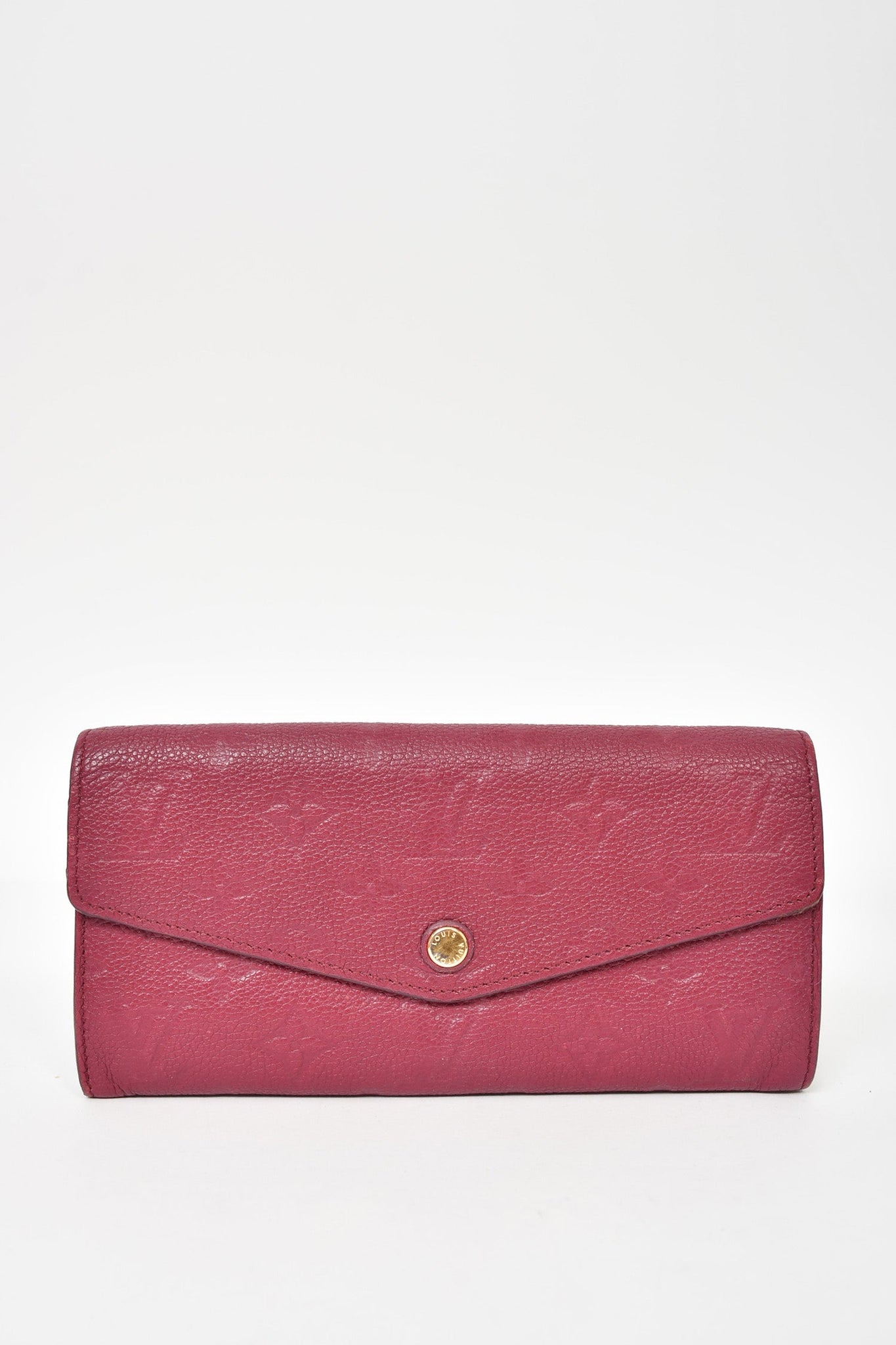 Louis Vuitton Virtuose Wallet Monogram Empreinte Leather Purple 55078249