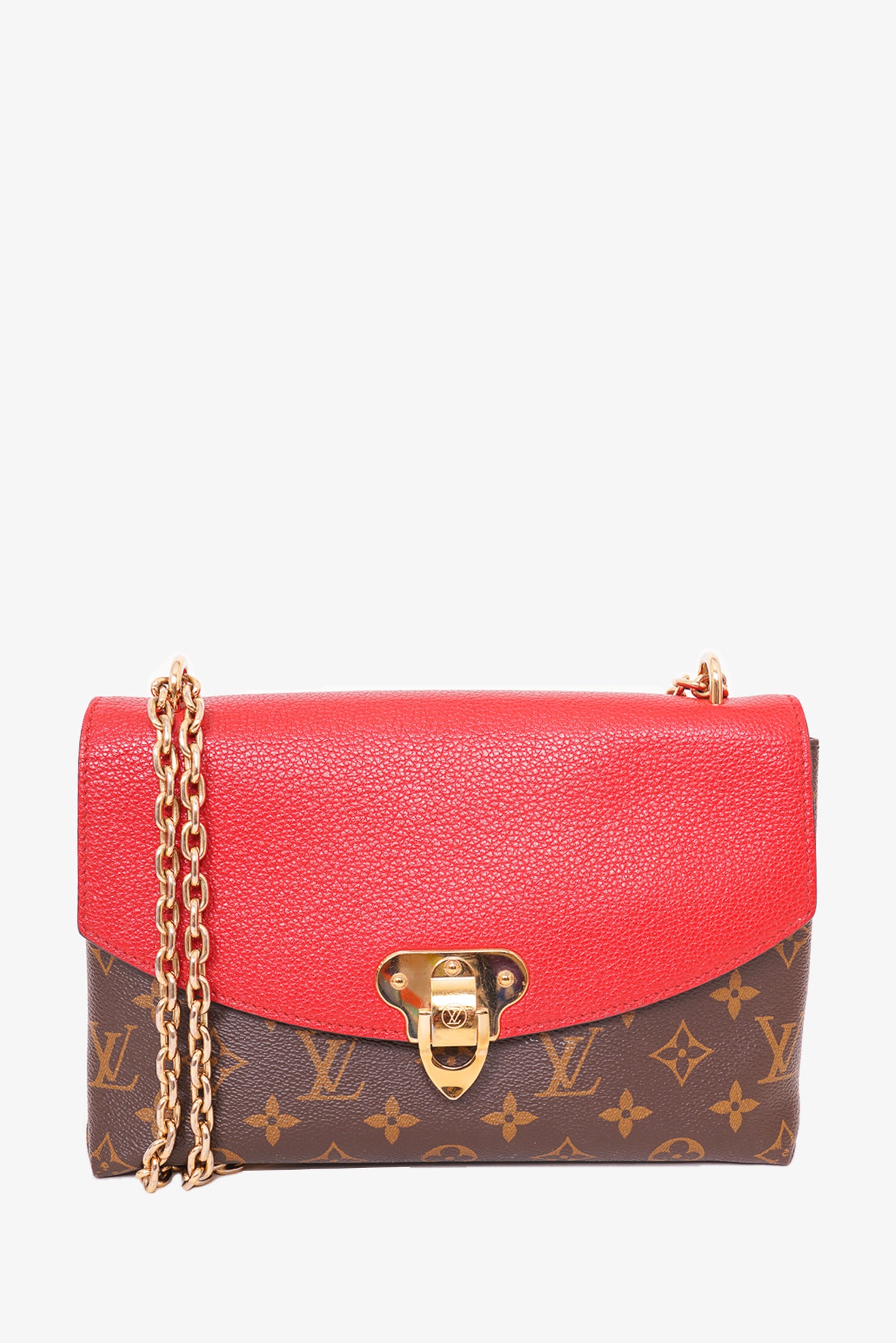 Louis Vuitton Saint Placide Red Cerise Shoulder Bag