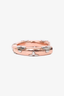 Louis Vuitton Rose Gold/Silver Toned 'Daily' Bangle Bracelet