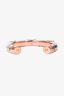 Louis Vuitton Rose Gold/Silver Toned 'Daily' Bangle Bracelet