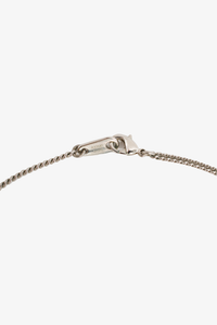 Louis Vuitton Monogram Eclipse Charms Necklace, Silver