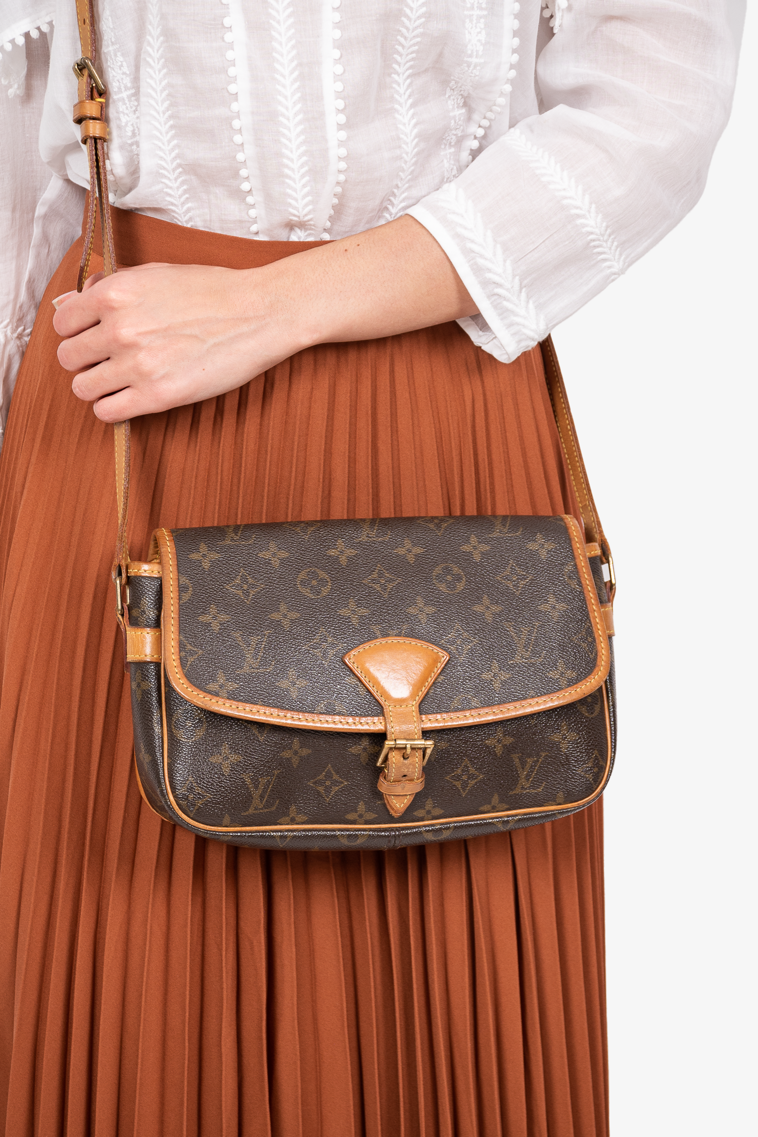 Louis Vuitton Monogram Sologne M42250 Ladies Shoulder bag TJ1170